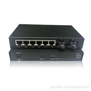 6UTP-Port10/100M fiber Media Converter